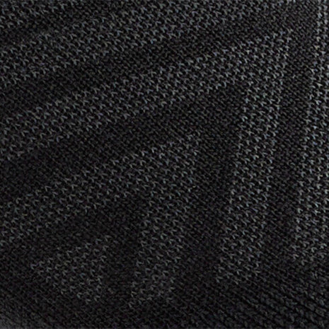 Run Quarter Ultra-Lightweight Running Sock - Men by Darn Tough in black with ultra-lightweight fit and added ankle coverage for running and training