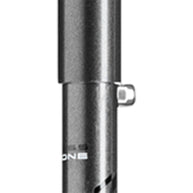 Evotrail FX ONE TA by Leki in black, stable high-strength aluminum trail running pole with cork grip for outdoor use
