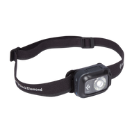 Sprint 225 Headlamp by Black Diamond in black, compact lightweight light ideal for fast running and safety during early morning workouts