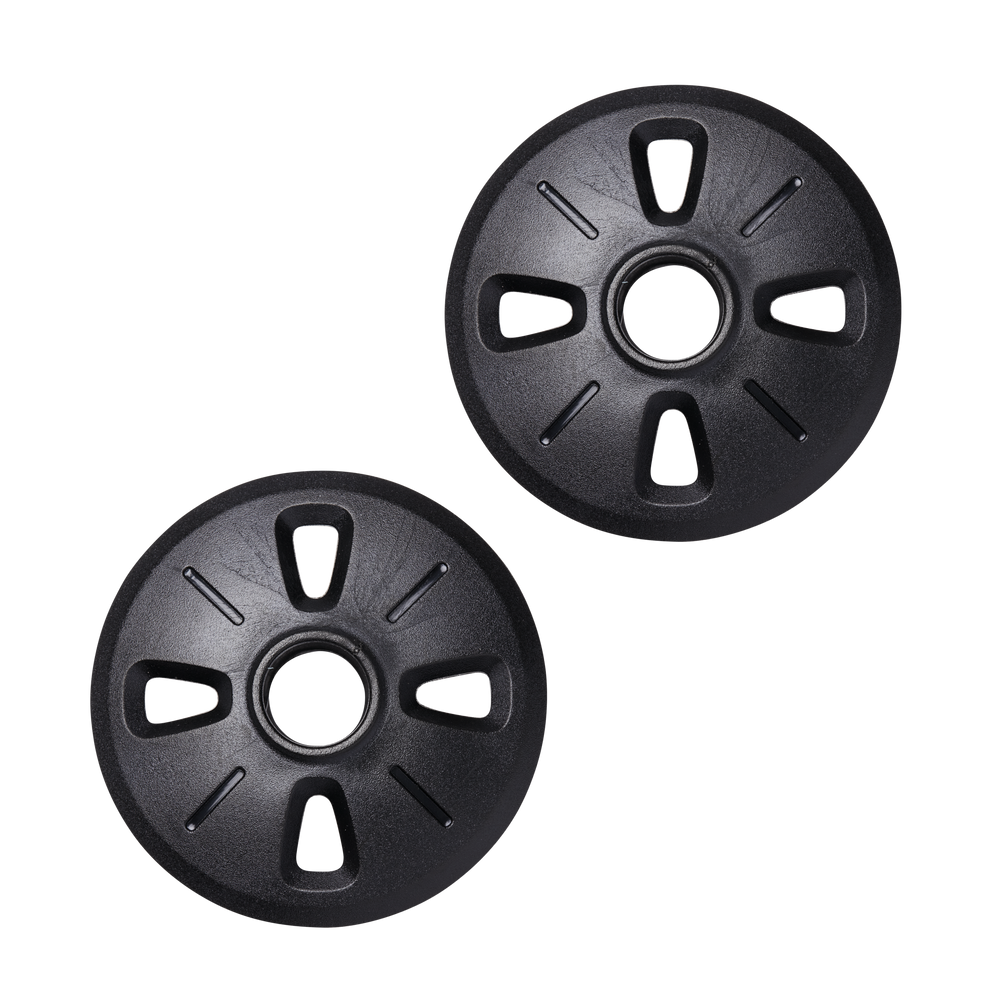 Distance Baskets Large by Black Diamond in black, durable pole accessory compatible with Distance Series Poles, ideal for hiking support