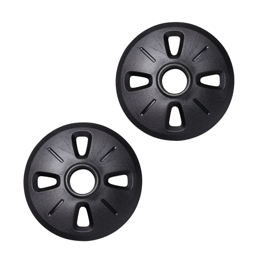 Distance Baskets Large by Black Diamond in black, durable pole accessory compatible with Distance Series Poles, ideal for hiking support