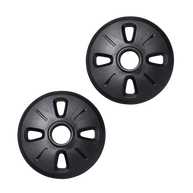Distance Baskets Large by Black Diamond in black, durable pole accessory compatible with Distance Series Poles, ideal for hiking support