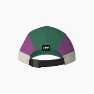 ALZCap SC - C Plus by Ciele in green, purple, and beige with COOLmatic mesh for breathable fitted running headwear from Canada