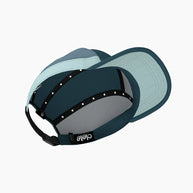 ALZCap SC - C Plus by Ciele in blue shades with COOLmatic mesh, low profile breathable running cap ideal for active outdoor use