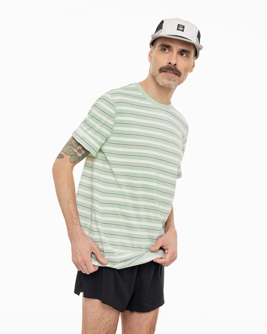 GOCap - C Plus Box by Ciele in white and black lightweight reflective soft brim running cap for outdoor running and races