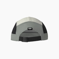 GOCap - C Plus Box by Ciele in grey black and cream lightweight soft brim running cap with adjustable strap for road racing and daily runs