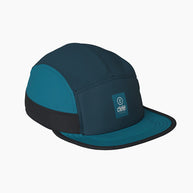 GOCap - C Plus Box by Ciele in teal and black soft brim running cap, lightweight, reflective, machine washable, ideal for running and outdoor use