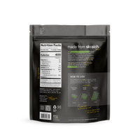 Super High-Carb Sport Drink Mix by Skratch Labs in black and grey, high-calorie sport drink for athletes needing fast fuel and electrolyte replacement