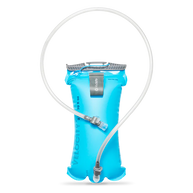 Velocity Reservoir by Hydrapak in blue, lightweight 1.5L hydration reservoir with ergonomic slide-seal top, ideal for running and outdoor use