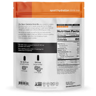 Sport Hydration Drink Mix by Skratch Labs in orange and white pouch, electrolyte drink mix for hydration and energy during workouts