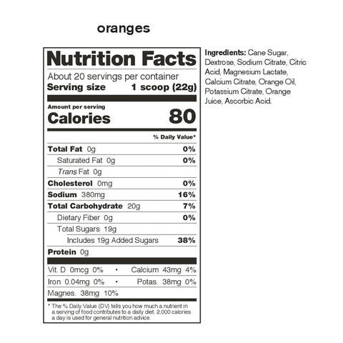 Sport Hydration Drink Mix