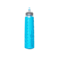 Ultraflask Speed 500 ml by Hydrapak in blue, ultra-light hydration flask for runners, weighing just over an ounce for easy carrying