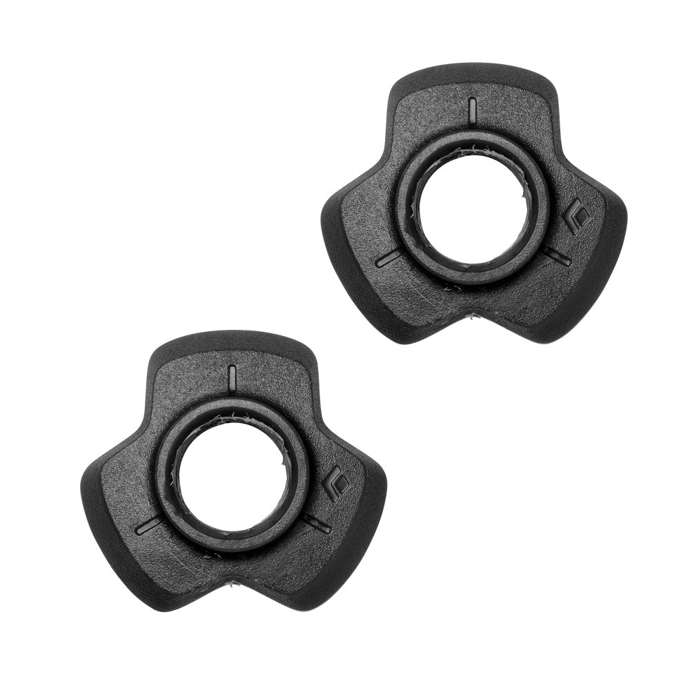 Distance Baskets Small by Black Diamond in black, durable pole accessories compatible with all Distance Series Poles for outdoor use