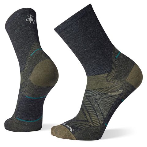 Run Zero Cushion Mid Crew Socks