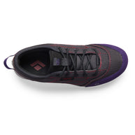Circuit 2 Shoes - Women - FINAL SALE by Black Diamond in black and purple, sustainable approach shoe with modern style for lifestyle use