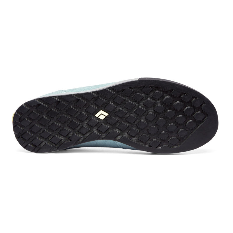 Prime Shoes - Women - FINAL SALE by Black Diamond in light blue with black sole, suede upper, weather resistant, durable comfort shoe