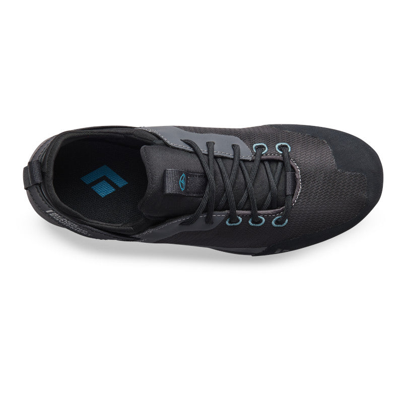 Session 2 Shoes - Women - FINAL SALE by Black Diamond in black with slip-on design and sustainable materials for comfortable outdoor use